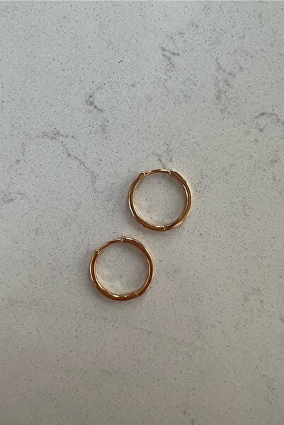 BUNNY Basic Halka Küpe 24k Altın Kaplama