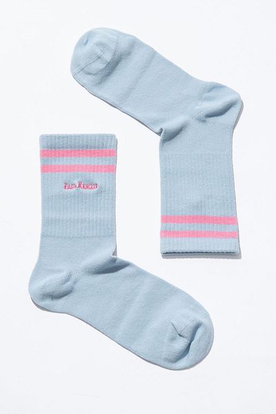 Paul Kenzie Motley Socks Unisex Embroidered Long Tennis Socks - Rainbow 3