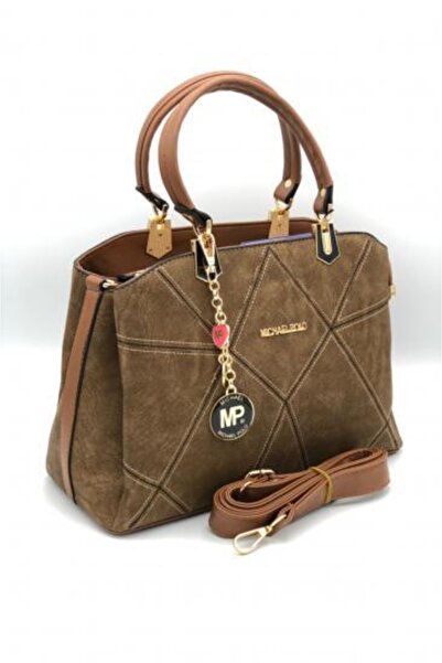 mıchael polo Five Compartment Cross Strap Women's Shoulder Bag - Brown