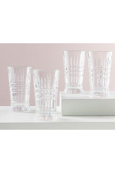 English Home Uni Glass 4-Piece Soft Drink Glass 290 ml