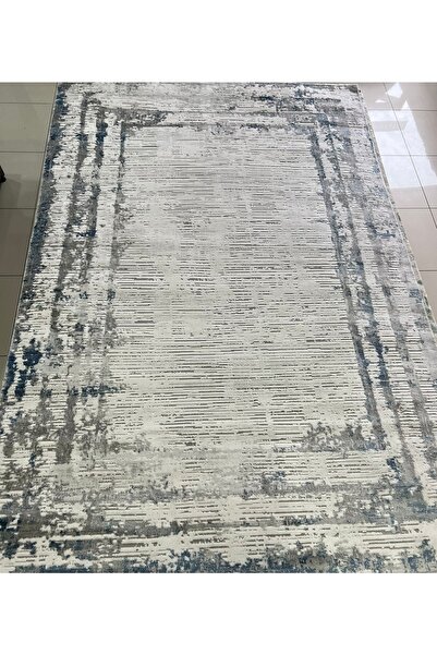 Artemis Halı Artemis Amour 5759b Mavi Gri Çerçeveli Saçaksız Akrilik Halı 200...
