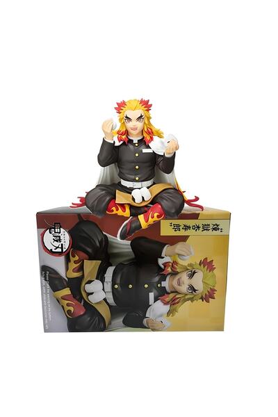 Fillikutum Demon Slayer Anime Kimetsu No Yaiba Kyojuro Rengoku Figür 13 Cm