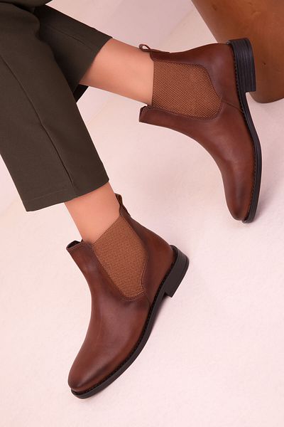 SOHO Tan Women's Boots & Booties 17428