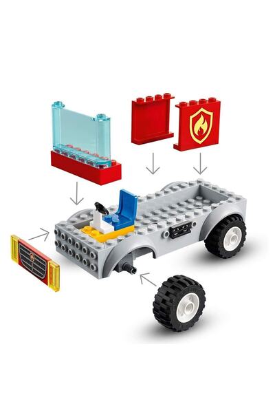 Lego City شاحنة إطفاء سلم 60280