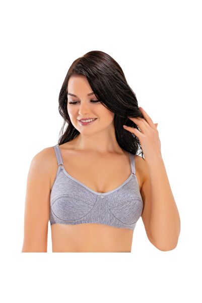 NUR TEKSTİL Liza Dikişli Telsiz Pamuklu Penye Sütyen Toparlayıcı
