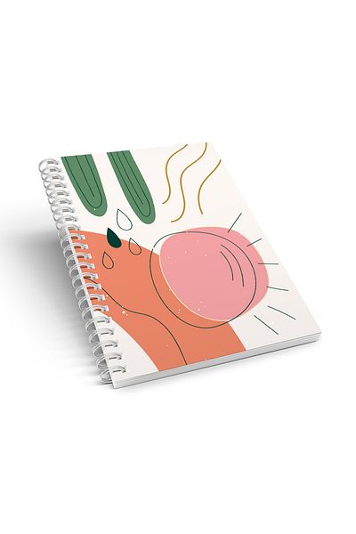 CoNotes A5 Spiral Checked Notebook (15X21CM)