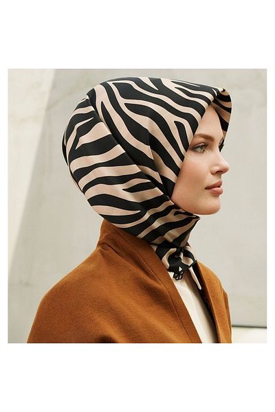 Armine Silk Scarf 8274D-01 Sura Silk Nostalgia