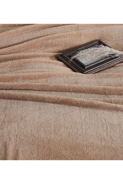 MCN Tekstil Plush Welsoft Blanket - Bed, Sofa Cover