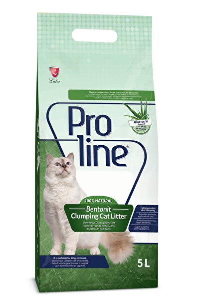 Proline Bentonit Aloe Vera Kokulu Kedi Kumu 5 Lt