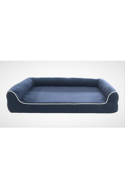 viscopet Chenille Fabric Premium Sofa Block Washable Dog Bed with Sunger, Mattress and Zipper