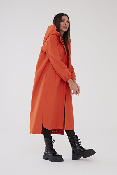 SahraAfra Şila Trençkot Oversize