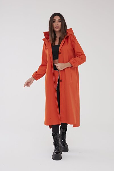 SahraAfra Şila Trençkot Oversize