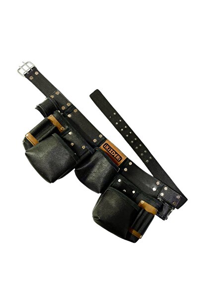 İKİZ DERİ ÜRÜNLERİ Fonksiyonel Bel Tipi Alet Önlüğü