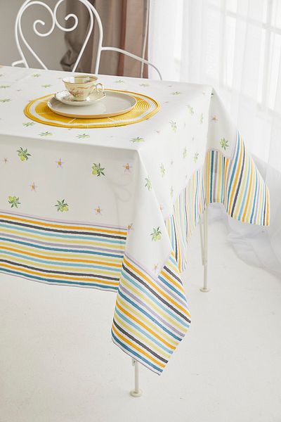 AYSHOME Față de masă cu model de lămâie Ays Home