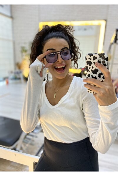 By Donetto Atreck Black Purple Güneş Gözlüğü