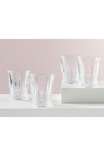 English Home Pamira Glass 4-Piece Soft Drink Glass 260 ml