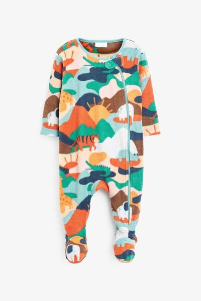 Next Baby %100 Polar Desenli Unisex Tulum