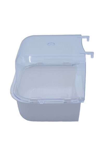 Hedicaret Bird Bath White Luxury Bathtub Budgie Canary