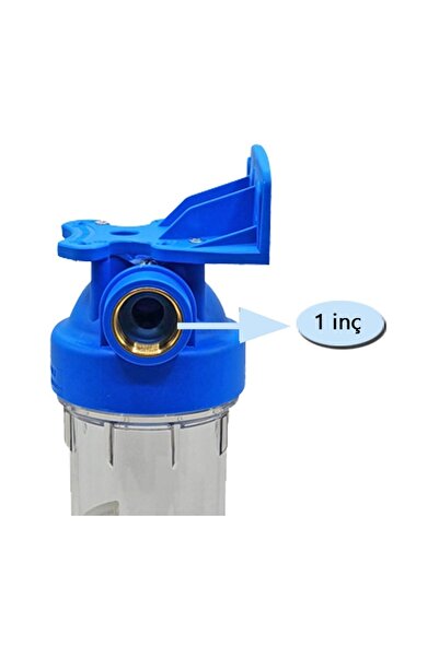 Genel Markalar Atlas 10 Inç Dp Trıo Üçlü Tesisat Filtresi 1"-sediment, Gac Ve Cto Filtreli Set