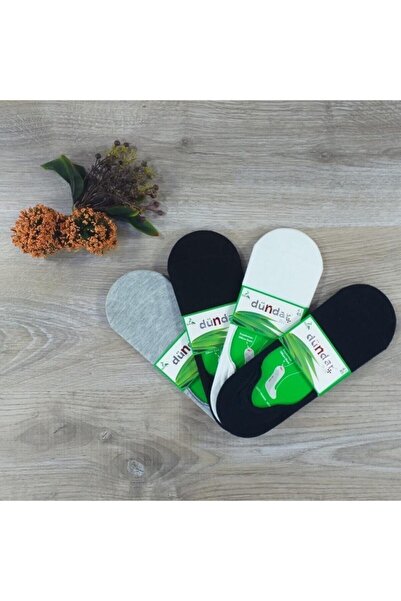 Dündar Șosete balerină fără sudură, cu parfum de bambus, silicon Plus, pentru bărbați, 41-45