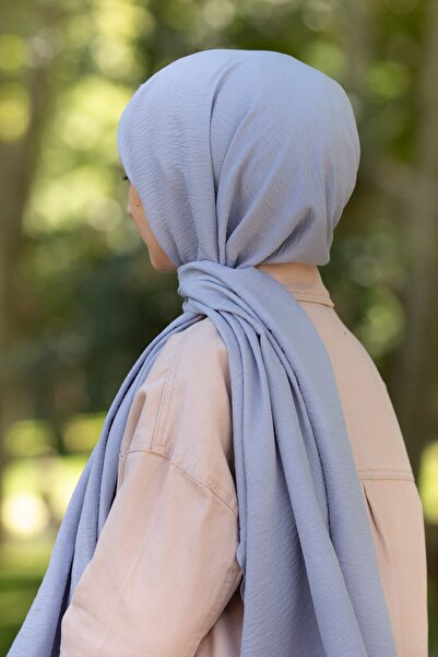 VİOLLA Жіночий бавовняний шарф Cazz, світло-сірий