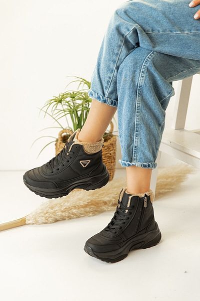 ULUSOY Acropol Movement Store Super Light Wool Zippered Women's Boots