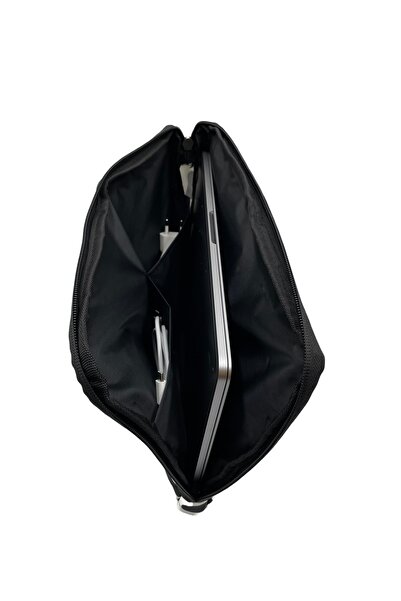 Differ Studio 15-15,6 инча черен калъф/чанта за лаптоп/MacBook/ноутбук с капитонирана подплата и водоустойчива подложка