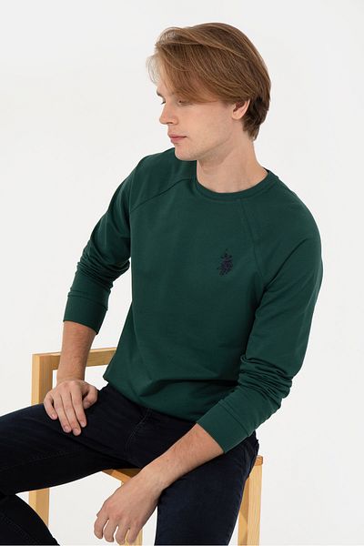 U.S. Polo Assn. Πράσινο ανδρικό φούτερ