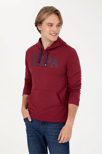 U.S. Polo Assn. Men's Red Sweatshirt