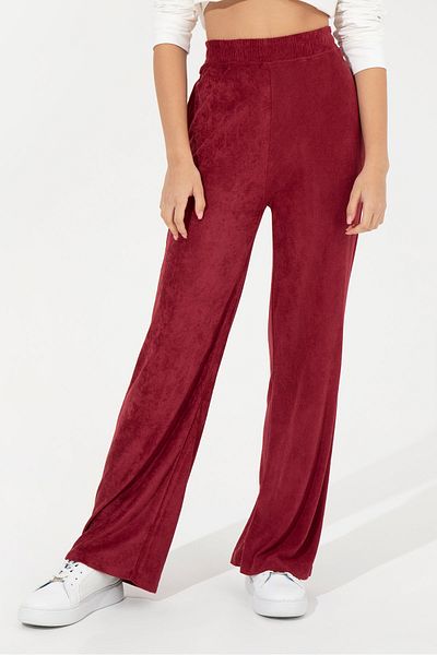 U.S. Polo Assn. Women's Red Knitted Pants