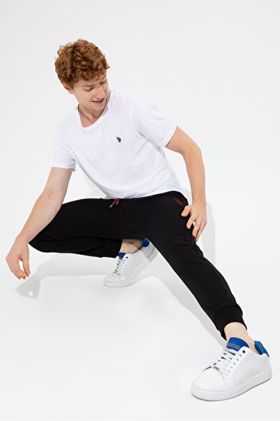 U.S. Polo Assn. Siyah Erkek Örme Pantolon