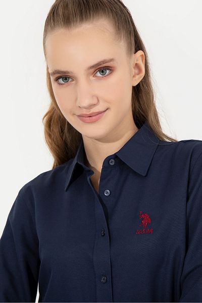 U.S. Polo Assn. Cămașă de damă bleumarin