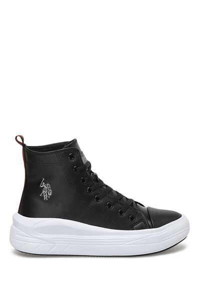U.S. Polo Assn. U.S. Polo Clementine PU 2PR 101163681 Siyah Kadın Sneakers