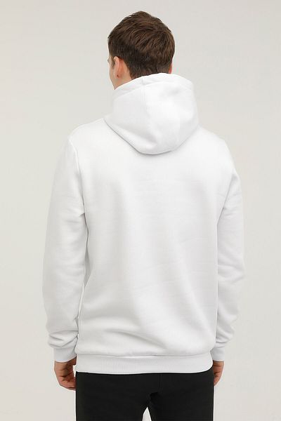 lumberjack 2w M-nasa Logo Hoodie 2pr Λευκό Ανδρικό Φούτερ με κουκούλα