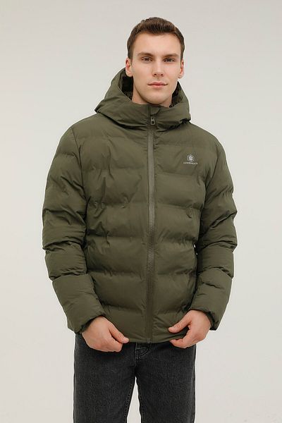 lumberjack M-sn22 Nolan Coat 2pr Khaki Ανδρικό Κοντό Παλτό