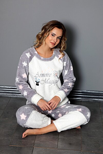 nisaNCa Σετ γυναικεία πιτζάμες με μοτίβο, χειμωνιάτικο νέο έτος