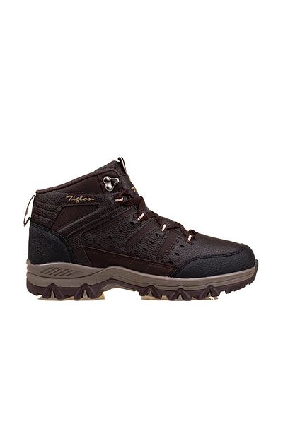 Tiglon Men's Rubber Rubber Trekking Brown Boots