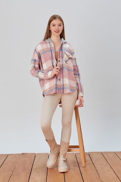nosia fashion Îmbrăcăminte pentru femei Cămașă de lemn oversize cu glugă