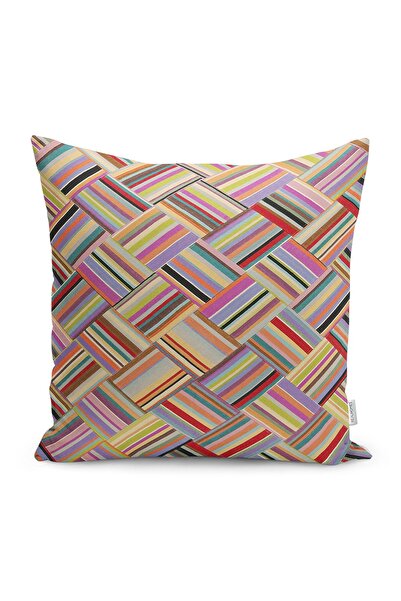 Realhomes Višebojni patchwork motiv, tradicionalni uzorak, digitalno štampana...