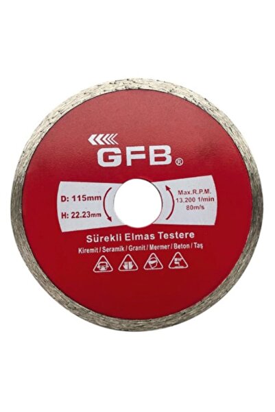 GFB 115mm Seramik Kesici Granit Mermer Beton Taş Kiremit Kesici