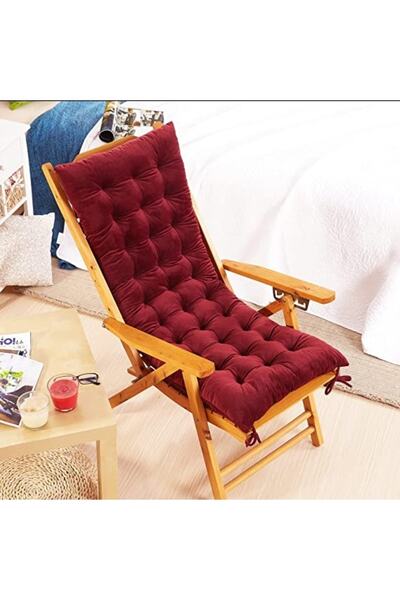 JANGEAR Κουνιστό μαξιλάρι καρέκλας Claret Red 50/120 8 τεμαχίων (σχοινί δεσίματος)