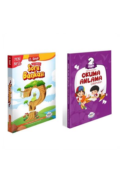 öğretmen evde Öğretmen Evde 2.sınıf Tüm Dersler Soru Bankası – 2. Sınıf Okuma...