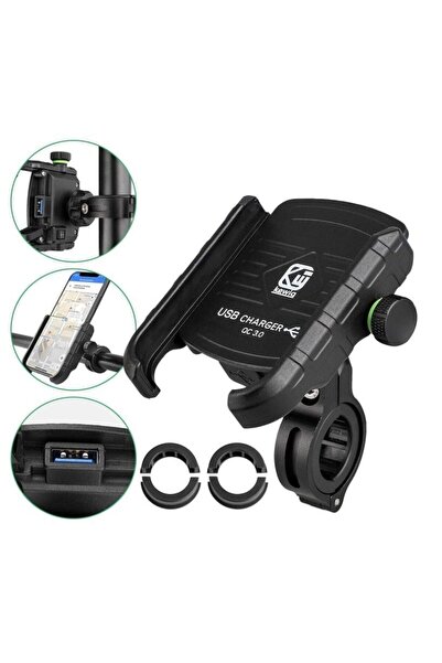 resolut M8 Motosiklet Usb Li Telefon Tutucu