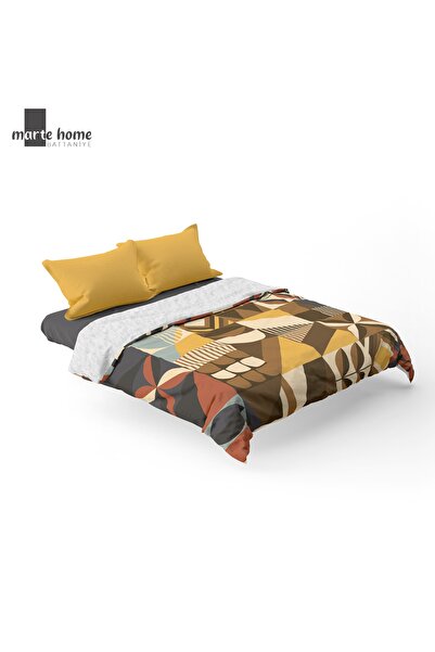 Marte Home Renkli Desen Baskılı Wellsoft 170x240 Cm Tek Kişilik Battaniye