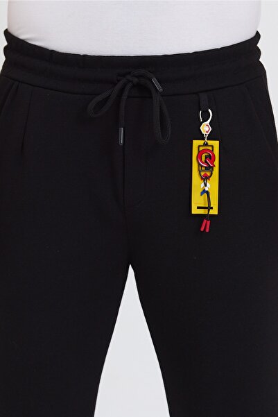 Floral Sport Black Honeycomb Jogger Trousers with Rigging Accessory - (EASY TO REMOVE AND ASSEMBLE UPON REQUEST)