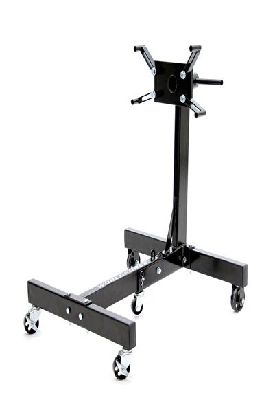 Worldforce 680 Kg Motor Toplama Sehpası Katlanır 5'li Metal Tekerlek