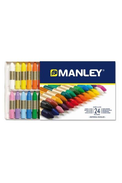 MANLEY Mnc-066 Crayon 24 Pcs
