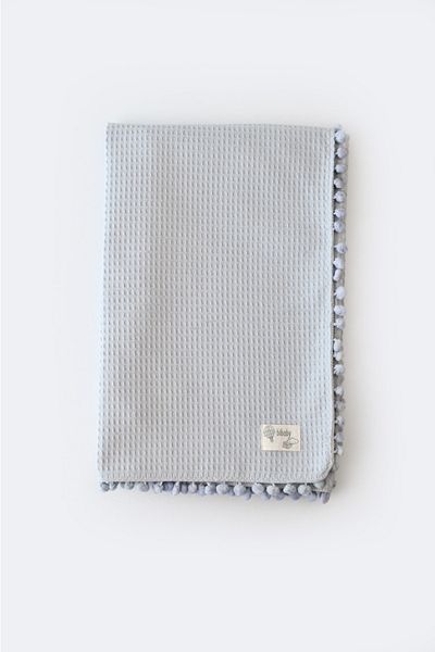 Biorganic Pique Blanket Baby Blanket 85x90 cm