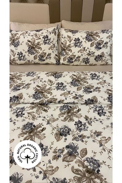 Özcan Ev Tekstil 100% Cotton Single Duvet Cover Set