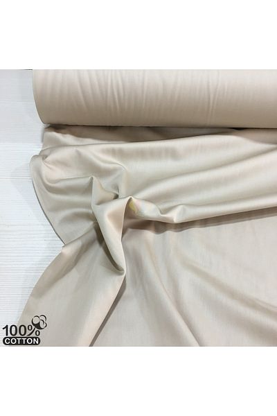 Renk Tekstil Cappuccino Σατέν Ύφασμα 82 Νήματα Μερσεριζέ